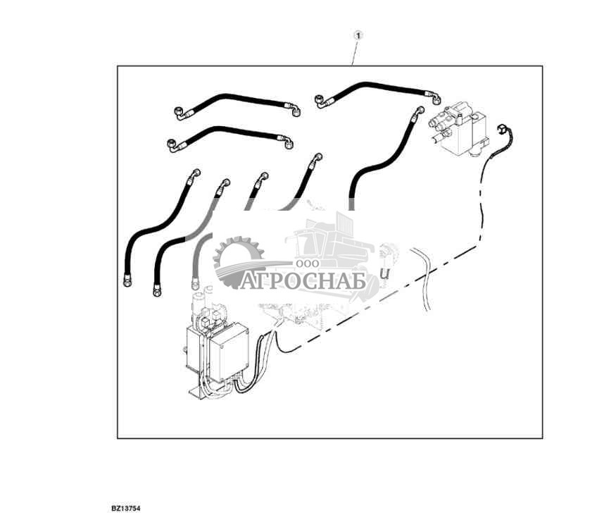 High Flow Rear Hydraulic Outlet, Attachment 